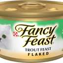 Purina Fancy Feast Wet Cat Food Flaked Trout Feast - (Pack of 24) 3 oz. Cans (EXP 05/12/27)