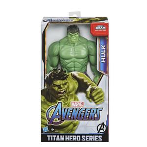 Avengers Marvel Titan Hero Series Blast Gear Deluxe Hulk Action Figure, 12-Inch Toy, Inspired by Marvel Comics, for Kids Ages 4 and Up , Green