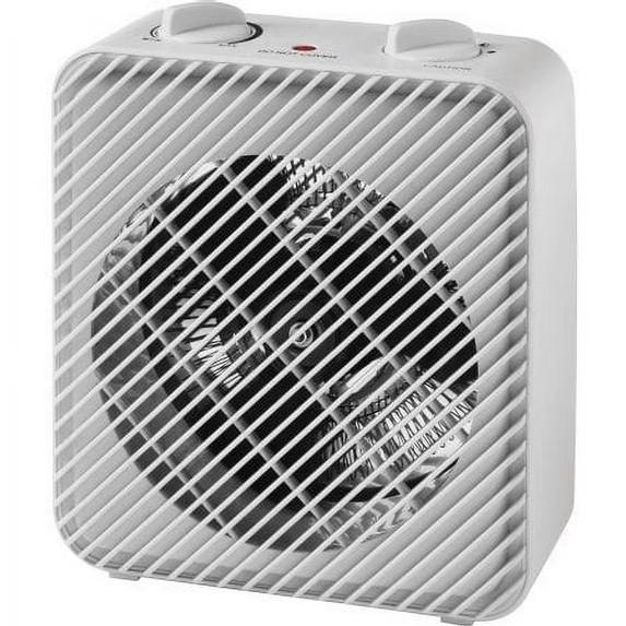 Pelonis 1500W 3-Speed Electric Fan-Forced Space Heater, Compact and Portable, Safety Features, White