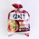 GARAK Kimchi Soup Udon Noodles (3 Packs)  Thick Japanese-Style Korean Noodles with Seasoning, Ready in 2 Minutes, Perfect for Quick Meals (645g / 22.75oz)