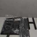 ONCEMORE Heavy Duty Sign Stand, Floor Poster Board Stand, Adjustable Metal Sign Holder Height Up to 60 Inches and 180 Rotation Display Standing Pedestal for Board & Foam, Black 2 Pack