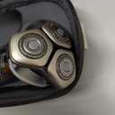 Philips Norelco Shaver i9000 Prestige Ultra, Wet & Dry Electric Shaver, Dark Slate, SenseIQ Pro Technology, Triple Lift & Cut System, 360 Rotating NanoTech Precision Blades, Quick Clean Pod, XP9402/86 (i9000 Prestige + Charge Stand, QCP & Trimmer, Black)