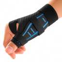 Thumb Brace for Pain Relief - Professional Thumb Stabilizer, Trigger thumb Splint for Arthritis De Quervain's, Tendonitis,CMC, Wrist Support Adjustable Comfort Wear Left Right Hand Office & Night