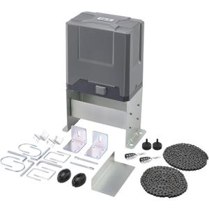CO-Z 4400 lb Automatic Sliding Gate Opener with 2 Remote Controls, Electric Rolling Driveway Fence Slide Gate Motor, Complete Gate Operator Hardware Security System Kit for Sliding Gate Up to 40 Feet