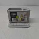 Joseph Joseph Surface Stainless Steel Caddy Sink Area Organizer and Sponge Holder, Stone