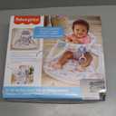 Fisher-Price Portable Baby Chair Sit-Me-Up Floor Seat with Developmental Toys & Machine Washable Seat Pad, Rainbow Showers (1 Count)