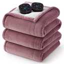 Bedsure Electric Blanket King Size (100x90 inches, Pink)