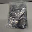 Wrinkled Bag for Women, 2-Pouch Travel Small Makeup Bag for Purse  Soft PU Plush Cosmetic Organizer Bags, Portable & Mini Makeup Organizer (Black, Small & Medium Sizes)