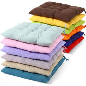 Geetery 12 Pcs Floor Pillows for Classroom Bulk Square Seating Cushions for Floor Chair School Kindergarten Reading Corner, 15.7'' Large Thick Meditation Cushions Yoga Nursery Daycare (Multicolor)