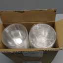 100 Pack 9 oz Clear Plastic Cups, Sturdy & Food Safe Disposable Plastic Cups for Wine Cocktail Punch