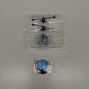 STREET WALK Flying Toy Ball Infrared Induction RC Flying Toy Built-in LED Light Disco Helicopter Shining Colorful Flying Drone Indoor and Outdoor Games Toys for 6 7 8 9 10 Year Old Boys and Girls