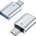 Mindorlen USB C to USB 3.1 Adapter for MacBook pro, 10Gbps USB Female to USBC Male Adapter Cable, USB 3.0 to USB-C Adapter for Laptop PC iMac iPad pro, USB 3.2 Type c OTG Converter - 2 Pack