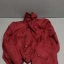 Renaissance Steampunk Tailcoat Halloween Costumes for Boys, Medieval Pirate Vampire Victorian Jacket Frock Coat Kids (Medium, Wine Red)