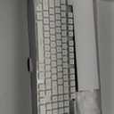 Wireless Keyboard and Mouse Combo - 9 Backlit Effects, Wrist Rest, Double-Shot Keycaps, Metal Panel, Long-Lasting Rechargeable, 2.4G Keyboard Mouse Set for Windows Mac PC Laptop  Sablute (White)