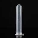 Eowpower 50 Pieces 10 ml Plastic Sample Vial Bottle Tubes for Storage Container Liquid