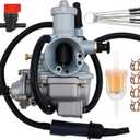 Carbman 13200-18912 Lt125 Carburetor Replacement for Suzuki 1983-1987 ALT LT 125 Fuel Carb Quad Runner 13200-18901 13200-18900