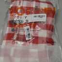 Gingham Table Cloth for Square Tables red Checkered Plaid Tablecloth Heavy Duty Cotton Blend Washable & Wrinkle Table Cover for Outdoor Kitchen Dining Picnic Camping (60x60 Inch)