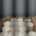 Disposable Paper Coffee Cups,12 oz [120 Count] White Paper Cups, Perfect for Cold and Hot Drinks,Food-Grade Paper,Thickened