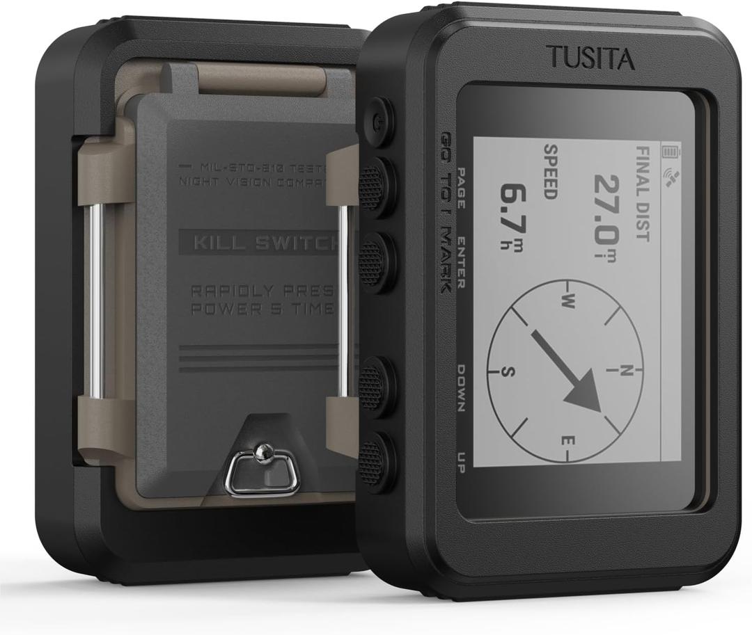 TUSITA Silicone Case Compatible with Garmin Foretrex 801 901 - GPS System Accessories