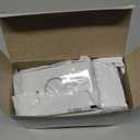 Leviton 1-Gang Single 1.406-Inch Hole Device Receptacle Wallplate, 80704-W, White