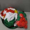 Leitee Santa Pants Snowball Fight Red and White Christmas Fake Snowball Activity Christmas Party Activities for Families Yard Outdoor and Indoor Games (Elf)