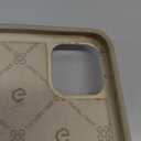 Wallet Case for iPhone 11 Pro Max 6.5 & Shoulder Strap Ring Buckle, Luxury PU Leather Zipper Flip Organ Purse, Credit Card Holder Stand Phone Cover for iPhone11 11pro Promax i XI Plus, Cream