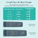 Blood Pressure Monitor, Bp Monitor with 2 Cuffs, The Universal and Extra Large Cuff(22-44cm&38-55cm) - 2 * 99 Sets of Memory for Home Use