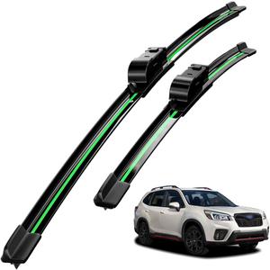 Compatible With Subaru Forester 2019-2024 Wiper Blades Front Windshield Wipers Water Repellent Available in All-Seasons OEM Quality 2PCS 26"+17" Pinch Tab