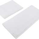EBTOOLS 1 Set Director Chair Canvas Replacement Cover, 20.5 X 16.5/20.6 X 7.7inch Chair Replacement Canvas for Home Director Chair(White)