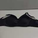 Vanity Fair Women's Beauty Back Smoothing Simple Sizing Wireless Bra, 4-Way Stretch Fabric, (Black, M)