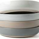 famiware Milkyway 33 oz Bowl Set, Pasta Bowls Set of 4, Salad Bowls Perfect for Your Friend for Housewarming, Thanksgiving, Christmas, Multicolor, 4 pcs