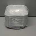 Disposable Aluminum Foil Pans, 50 PCS Multipurpose Square Trays, 8x8 Air Fryer Liners, Safe Food Contact Grade Material & High Temperature Resistant for Oven/Air Fryer/Barbecue/Gas Stoves