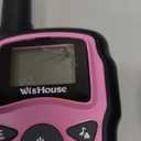 Wishouse Walkie Talkies for Kids 4 Pack,Family Walky Talky Adults Children Radio Long Range,Outdoor Camping Fun Toys Birthday Present Xmas Gifts for 4 5 6 7 8 Year Old Girls Boys No Battery No Charger (Pink Blue Green Yellow)