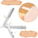 Led Note Board with Colors, Acrylic Dry Erase Board with Light, Led Writing Board with 7 Colored Pens and 1 Eraser, Can Be Used As A Glow Message Board Notepad (Plan A)