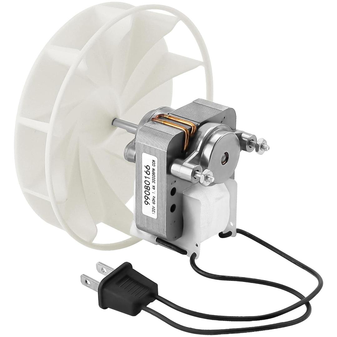 AMI PARTS S99080166 BP28 Vent Bath Fan Motor Replacement Fit for Bro-an Nu-Tone 655 657 658 679 Bathroom Exhaust Fan Motor 70CFM 120V 60Hz 1.4 Amp 3000RP CCW