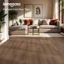 INMOZATA Peel and Stick Floor Tile, 36Packs 54 Sq. Ft Vinyl Flooring Plank 36"x 6" Peel and Stick Vinyl Flooring Tile Waterproof Wood Grain for Bedroom, Living Room, Kitchen, RV(Smoke Oak)