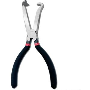 37960 Electrical Disconnect Pliers, Automotive Electrical Connector Disconnect Plier, Fuel Line Petrol Clip Pipe Pliers for Push Tab Style Plugs (1*straight)