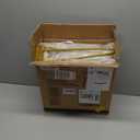 LUE BONA Vanity Stool, Black Vanity Stools for Makeup Room, Round Ottoman Foot Stool, Velvet Footrest Vanity Chair for Bathroom Vanity, Bedroom, Living Room, Entryway, Offices