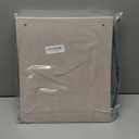 Lanpn Photo Album Scrapbook 12x12, Linen Cover Wreath Design Top Load 3 Ring Folder Binder Photobook Photo Book 12 x 12 inch with 30 Plastic Sleeves 60 Pages Beige