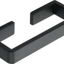 Alise 8'' Hand Towel Bar for Bathroom, SUS304 Black Hand Towel Holder for Bathroom Wall Mount, Stainless Steel Small Towel Rack Towel Hanger for Walls, Matte Black