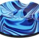 Bowling Ball Spinner - Smooth Rotating Bowling Ball Cup Stand with Non-Slip Base, Scratch-Free & Silent Spin Bowling Ball Holder, Ideal Bowling Accessories for Men & Women (Blue)