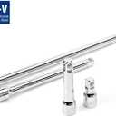 WORKPRO W074459 3/8 In. Socket Drive Extension Bar Set, Heat-Treated Steel Construction (Single Pack)