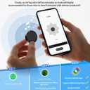 Air Tags for Android,Air Tags-4 Pack Android,Android Tracker Tags,2 Year Battery Life,Google Find Trackers for Google'S Find Hub App,IP65 Waterproof Luggage Tracker Android for Keys,Wallets,Suitcases