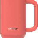Contigo Streeterville 40oz Tumbler Stainless Steel Vacuum Insulated Leak-Proof Cold for 29 Hours Coral