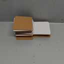 Juvale Square Cork Tiles - 50 Pack, 3.7 x 3.7 in, 1.5 mm Thick, Brown - Adhesive Cork Backing for Coasters & DIY Projects - Craft Supplies for Adults