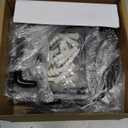 6 Pack Garage Hooks Heavy Duty, 4.9 inch Utility Steel Garage Hanger & Organizer for Organizing Garden Lawn Tools, Ladders, Garden Hose, Digging Shovel, Bikes, Ropes