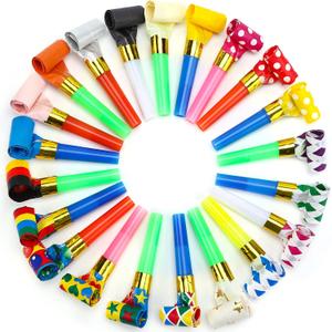 Koogel 100 PCS Party Blowers Blowouts Noisemaker Set, Fun Colorful Whistles & Horns for Christmas, New Year's Eve & Birthday Graduations Party Favors, Adult & Kids Celebration Supplies