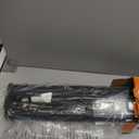 Veraste (2 Pack) Retractable Baby Gate for Doorways and Stairs, Mesh Safety Gate for Pet, Indoor & Outdoor Use, One-Hand Operation, Easy Installation, 33.6" Tall, Expands to 55" WideBlack,33.6"x55"