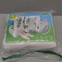 Dog Diaper Liners 100Pcs, Disposable Diapers Inserts for Male & Female Dogs, Booster Pads Fit Reusable Dog Belly Bands, Male Wraps and Period Diapers, Super Absorbent Leakproof Regular