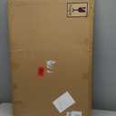 Rustic Wildlife Wooden Wall Art - Large American Bison Picture Buffalo Painting Prints Wild Animals Framed Artwork for Living Room (36"L x 24"W)